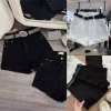 Quần short jean nữ co dãn form ôm, cạp cao, lên cuốn trơn cơ bản, dáng thon AH06 – Giá 159k