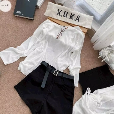 Quần short jean nữ co dãn form ôm, cạp cao, lên cuốn trơn cơ bản, dáng thon AH06 – Giá 159k