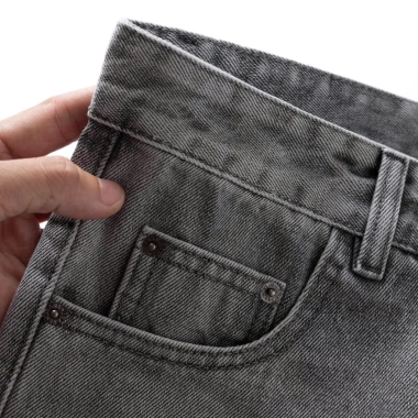 Quần short jeans nam cao cấp LADOS-14.141 vải dày không bay màu, năng động, dễ phối đồ - giá 209.000
