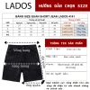 Quần short jeans nam cao cấp LADOS-14.141 vải dày không bay màu, năng động, dễ phối đồ - giá 209.000 7