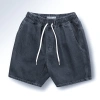 Quần short jeans nam LADOS 4.104 lưng thun cao cấp, dây rút, trẻ trung thời trang - 199k 2