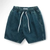Quần short jeans nam LADOS 4.104 lưng thun cao cấp, dây rút, trẻ trung thời trang - 199k 3