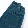 Quần short jeans nam LADOS 4.104 lưng thun cao cấp, dây rút, trẻ trung thời trang - 199k 6