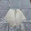 Quần short jeans nữ 2 màu, kiểu rách, tua rua, cạp cao, siêu thoải mái, chỉ 129k 5