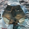 Quần Short Jeans Nữ Bụi Đậm 2 Túi, Viền Lưng Cao, Thời Trang - Giá 129.000₫ 2