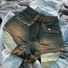Quần Short Jeans Nữ Bụi Đậm 2 Túi, Viền Lưng Cao, Thời Trang - Giá 129.000₫ 4