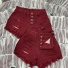 Quần short jeans nữ rách 4 nút lưng cao - Giá ưu đãi 129,000₫ 7