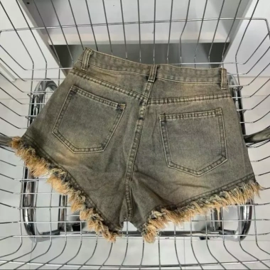 Quần Short Jeans Nữ Trơn Bụi Tua Lưng Cao Giá Rẻ 129k - Phong Cách Mùa Hè 2 Quần Short Jeans Nữ Trơn Bụi Tua Lưng Cao Giá Rẻ 129k - Phong Cách Mùa Hè 2