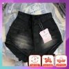 Quần Short Jeans Nữ Xám Khói Đen Túi Viền Tua Rua Cạp Lưng Tôn Dáng 129.000VND