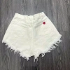 Quần Short Jeans Thêu Tim Rách Lưng Cao Tôn Dáng - Giá 129.000đ (Giảm 22%) 3