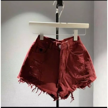 Quần Short Jeans Thêu Tim Rách Lưng Cao Tôn Dáng - Giá 129.000đ (Giảm 22%)