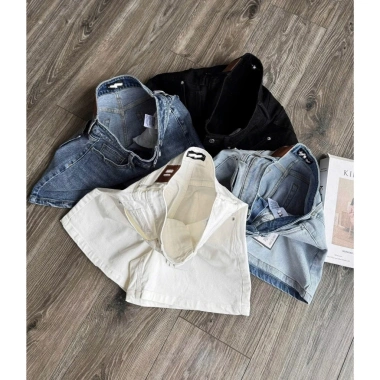 Quần Short Jeans Trơn Basic Thêu Ngựa PL - Ảnh Tự Chụp Giá Ưu Đãi 310.000 VNĐ 8 Quần Short Jeans Trơn Basic Thêu Ngựa PL - Ảnh Tự Chụp Giá Ưu Đãi 310.000 VNĐ 8