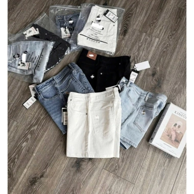 Quần Short Jeans Trơn Basic Thêu Ngựa PL - Ảnh Tự Chụp Giá Ưu Đãi 310.000 VNĐ 9 Quần Short Jeans Trơn Basic Thêu Ngựa PL - Ảnh Tự Chụp Giá Ưu Đãi 310.000 VNĐ 9