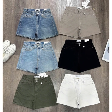 Quần Short Jeans Trơn Đai Lưng ZR - Phong Cách Hiện Đại, Giá Ưu Đãi 288k