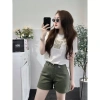 Quần Short Jeans Trơn Đai Lưng ZR - Phong Cách Hiện Đại, Giá Ưu Đãi 288k 3