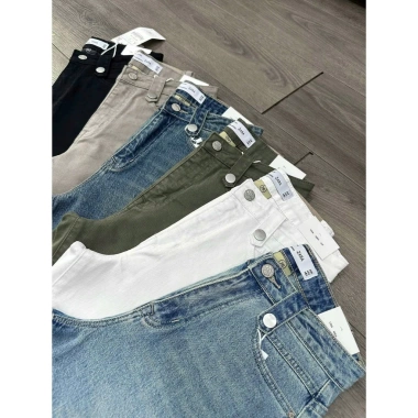 Quần Short Jeans Trơn Đai Lưng ZR - Phong Cách Hiện Đại, Giá Ưu Đãi 288k 9 Quần Short Jeans Trơn Đai Lưng ZR - Phong Cách Hiện Đại, Giá Ưu Đãi 288k 9