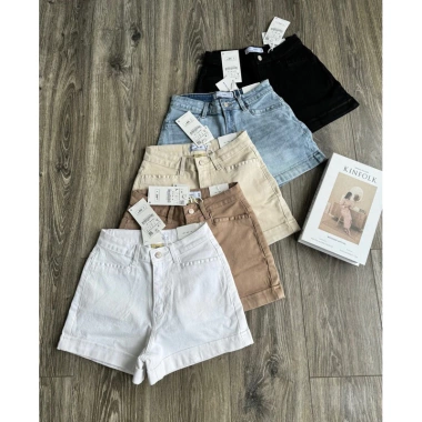 Quần Short Jeans Trơn Túi Ngang ZR - Ảnh Tự Chụp, Giá 403.000, Giảm còn 310.000