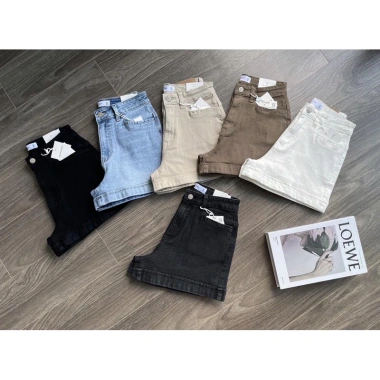 Quần Short Jeans Trơn Túi Ngang ZR - Ảnh Tự Chụp, Giá 403.000, Giảm còn 310.000