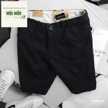 Quần short kaki nam 50% giảm giá - Vải mềm co giãn, thoải mái, giá chỉ 69.000đ