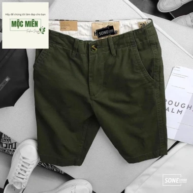 Quần short kaki nam 50% giảm giá - Vải mềm co giãn, thoải mái, giá chỉ 69.000đ 4 Quần short kaki nam 50% giảm giá - Vải mềm co giãn, thoải mái, giá chỉ 69.000đ 4