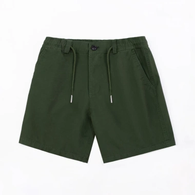 Quần short kaki nam LADOS-14.103, đùi, lưng chun, dây rút, thoáng mát, form đẹp 2