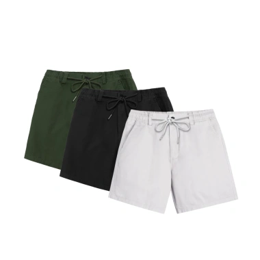 Quần short kaki nam LADOS-14.103, đùi, lưng chun, dây rút, thoáng mát, form đẹp 4