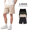 Quần Short Kaki Nam LADOS-4.175 Nút Gài, Lưng Chun Co Giãn, Form Basic Dễ Phối