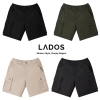 Quần short kaki nam LADOS-4.176, túi hộp, gài nút, lưng chun co giãn, trẻ trung, thoải mái - giá chỉ 244.000₫ 2