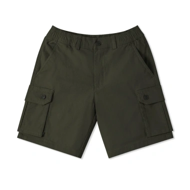 Quần short kaki nam LADOS-4.176, túi hộp, gài nút, lưng chun co giãn, trẻ trung, thoải mái - giá chỉ 244.000₫
