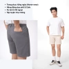 Quần Short Kaki Nam LADOS-4.195 - Chất lụa cao cấp, mềm mịn, form regular, chuẩn size, đẹp mát, dễ phối 8