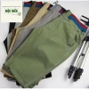 Quần short kaki nam lưng thun, chất siêu mềm mịn, dây rút, Freeship Extra giá 58k