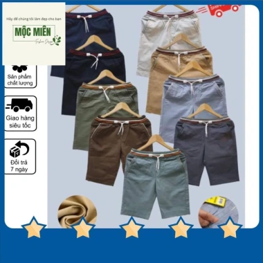 Quần short kaki nam lưng thun, chất siêu mềm mịn, dây rút, Freeship Extra giá 58k 3 Quần short kaki nam lưng thun, chất siêu mềm mịn, dây rút, Freeship Extra giá 58k 3
