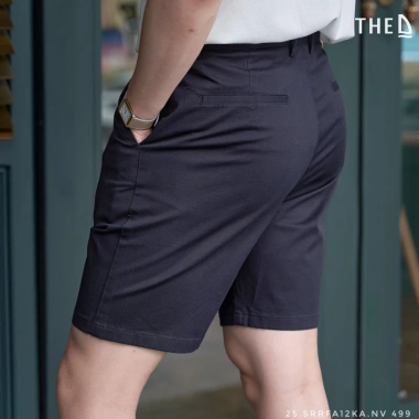 Quần short kaki nam THE D dáng regular trẻ trung, form đẹp - giảm giá 499.000₫