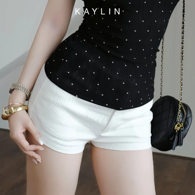 Quần Short KAYLIN form ngắn vải Kaki phong cách BST Hè 2.025 - Giá chỉ 360.000đ