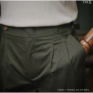 Quần Short Khaki Nam Regular 33.215 - Chất Liệu Cao Cấp, Thoáng Khí, Sidetab - Giá 438.000₫ (Giá Gốc 569.400₫)