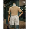 Quần short khaki nam THE D, cotton pha spandex mềm mại thoáng khí - 810.000₫ 2