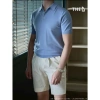 Quần short khaki nam THE D, cotton pha spandex mềm mại thoáng khí - 810.000₫ 5