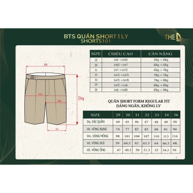 Quần short khaki nam THE D, cotton pha spandex mềm mại thoáng khí - 810.000₫ 6