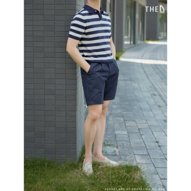 Quần short khaki nam THE D Regular Fit cao cấp, mềm mại, thoáng khí, giá 499.000đ 8