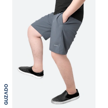 Quần Short Nam Cạp Chun Bigsize Vải Mềm, Form Rộng, Thoải Mái Vận Động GUZADO GSR07