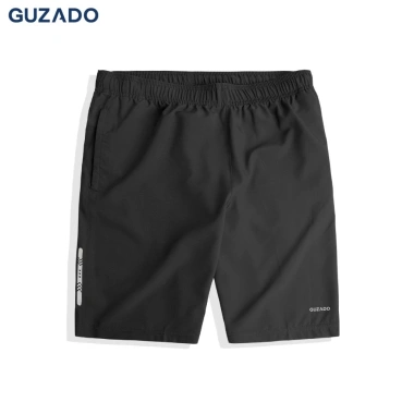 Quần Short Nam Cạp Chun Bigsize Vải Mềm, Form Rộng, Thoải Mái Vận Động GUZADO GSR07