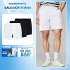 Quần Short Nam ICONDENIM Essential Stretch Form Regular - Đường Cắt Chuẩn, Vải Co Giãn, Giá Ưu Đãi 334.000 VND