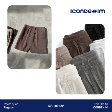 Quần short nam ICONDENIM Pique regular QSID138 - Giá 269k, giảm tới 18% 2 Quần short nam ICONDENIM Pique regular QSID138 - Giá 269k, giảm tới 18% 2