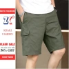 Quần short nam kaki cotton mềm mịn dày dặn, thoải mái, phong cách thể thao, giảm giá 125.000₫ 3