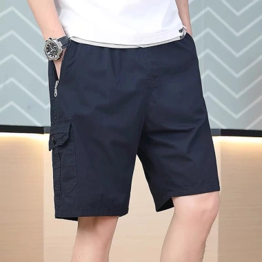 Quần short nam kaki cotton mềm mịn dày dặn, thoải mái, phong cách thể thao, giảm giá 125.000₫