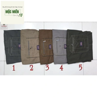 Quần short nam kaki lụa cong, lưng thun co giãn, túi hộp, khóa kéo, size 50-90kg - Giá ưu đãi 84.000₫ 7