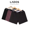 Quần short nam LADOS-24.095 đùi thun dày dặn, 100% cotton, túi lưng co giãn, 80.000₫