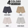 Quần short nam LADOS-4.182 chất kaki lạnh, thêu logo, form trẻ trung, dễ phối đồ 2