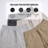 Quần short nam LADOS-4.182 chất kaki lạnh, thêu logo, form trẻ trung, dễ phối đồ 3