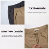 Quần short nam LADOS-4.182 chất kaki lạnh, thêu logo, form trẻ trung, dễ phối đồ 4